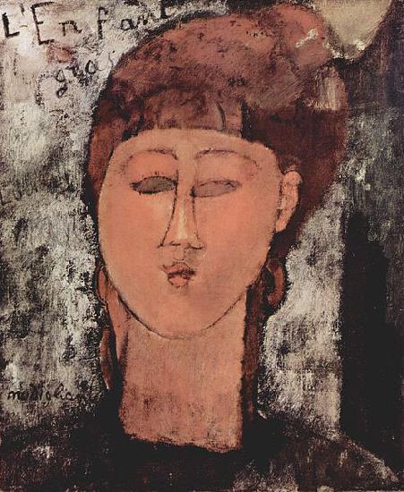 Amedeo Modigliani L'enfant gras oil painting image